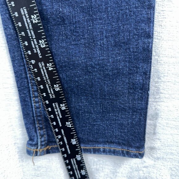 Old Navy Skinny Built-In Flex Jeans Low Rise Dark Wash Blue Men's Size 30X32 - Picture 7 of 10